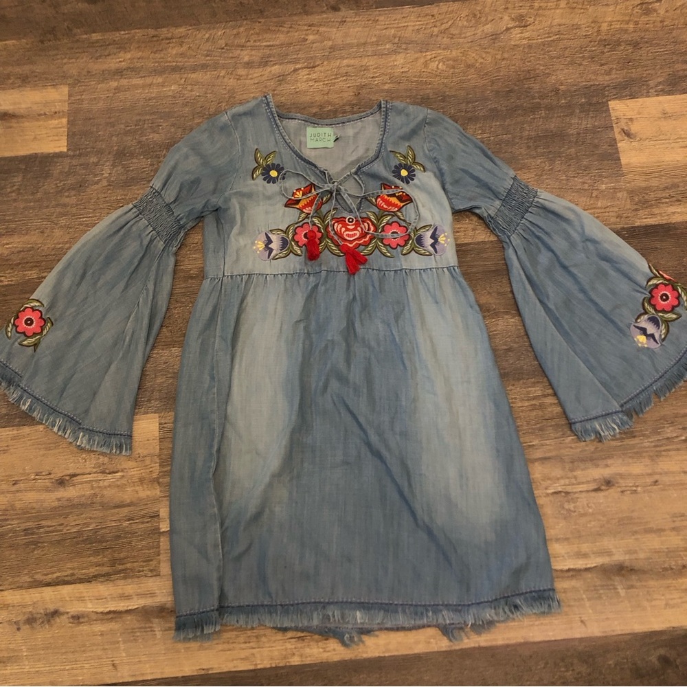 Judith March Embroidered Dress or Tunic - M
